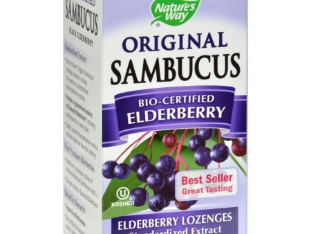 Nature s Way Sambucus Original Lozenges - 30 Lozenges For Sale