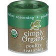 Simply Organic Poultry Seasoning - Organic - .32 Oz - Case Of 6 on Sale