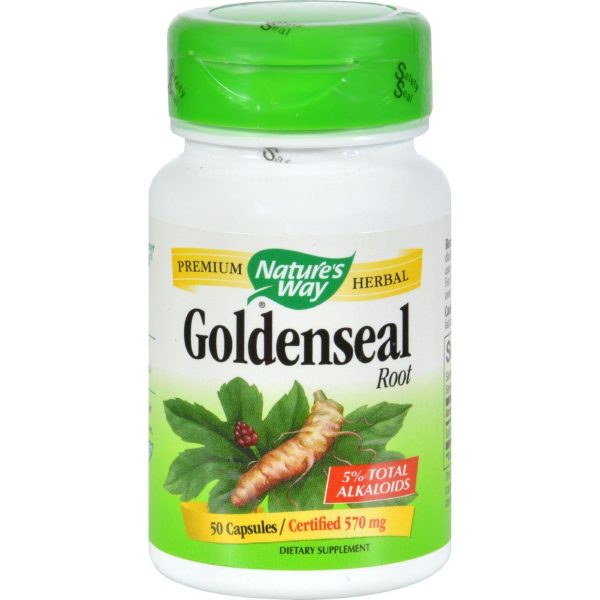 Nature s Way Goldenseal Root - 50 Capsules Online