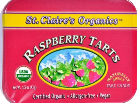 St Claire s Organic Raspberry Display Case - Case Of 6 - 1.5 Oz Online