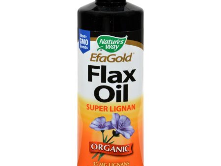 Nature s Way Efagold Flax Oil Super Lignan - 16 Fl Oz Fashion