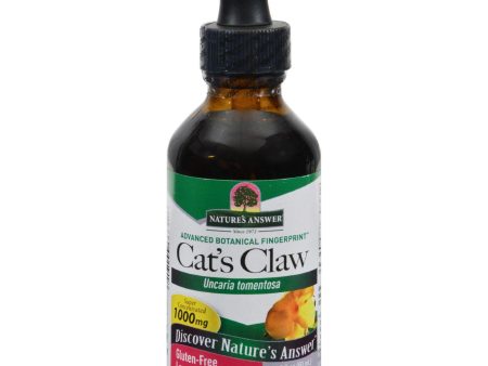 Nature s Answer Cat s Claw Inner Bark - 2 Fl Oz Fashion