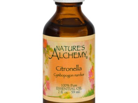 Nature s Alchemy Essential Oil - Citronella - 2 Oz Cheap