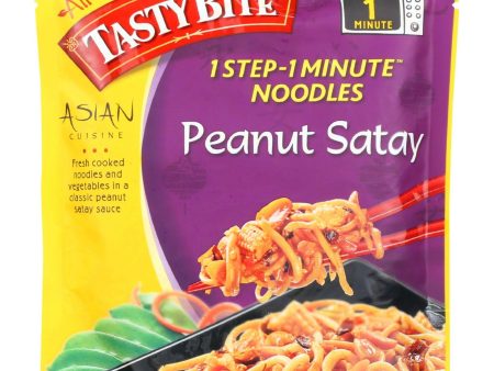 Tasty Bite Noodles - Asian - Peanut Satay - 8.8 Oz - Case Of 6 Online Hot Sale