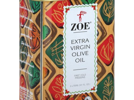 Zoe Olive Oil - Extra Virgin - Case Of 6 - 101 Fl Oz. Online Sale