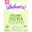 Wholesome Sweeteners Stevia - Organic - 35 Count - 1.23 Oz - Case Of 6 Hot on Sale