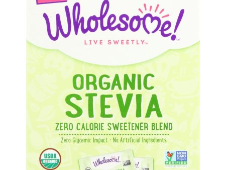 Wholesome Sweeteners Stevia - Organic - 35 Count - 1.23 Oz - Case Of 6 Hot on Sale