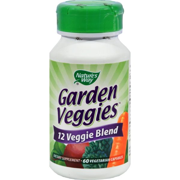 Nature s Way Garden Veggies - 60 Vegetarian Capsules Cheap