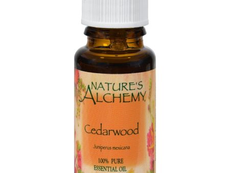 Nature s Alchemy 100% Pure Essential Oil Cedarwood - 0.5 Fl Oz Sale