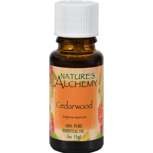 Nature s Alchemy 100% Pure Essential Oil Cedarwood - 0.5 Fl Oz Sale