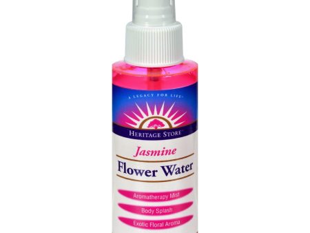 Heritage Products Flower Water Jasmine - 4 Fl Oz Discount