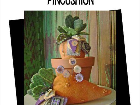 Carrot Patch Pincushion For Sale