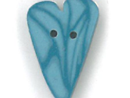 small light blue velvet heart Sale