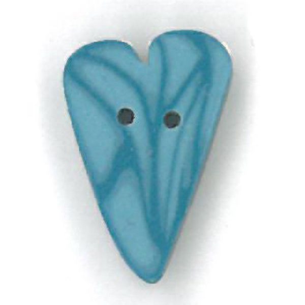 small light blue velvet heart Sale