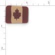 small folk art Canadian flag Fashion