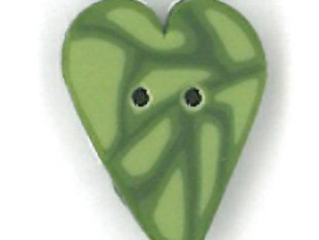 small sage green velvet heart Fashion