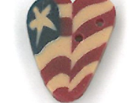 small folk art liberty heart For Sale