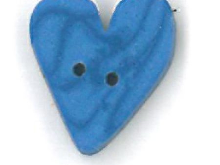 small bluejay velvet heart For Discount