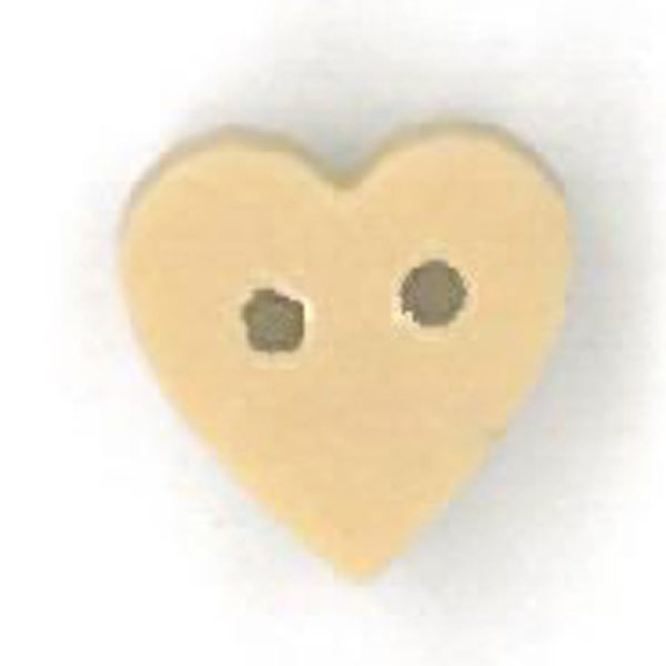 tiny folk art white heart Online