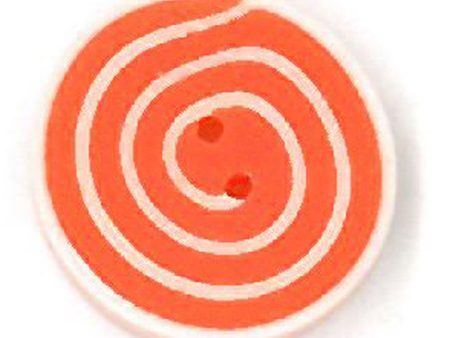 tiny orange & white swirl Discount