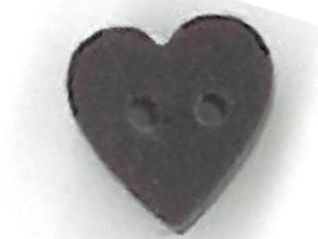 tiny black cherry heart on Sale