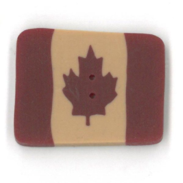 small folk art Canadian flag Fashion