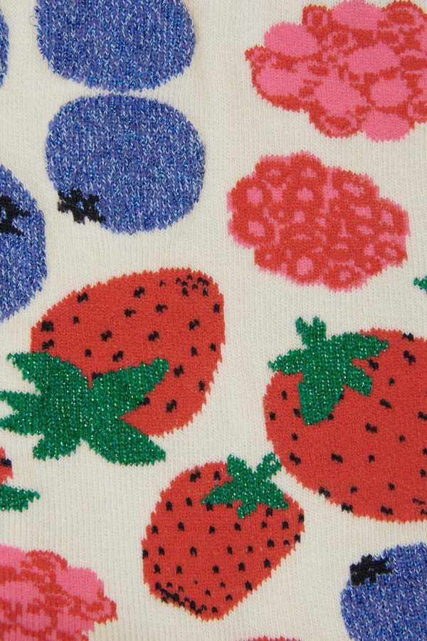 Strawberry Patch Sock Discount