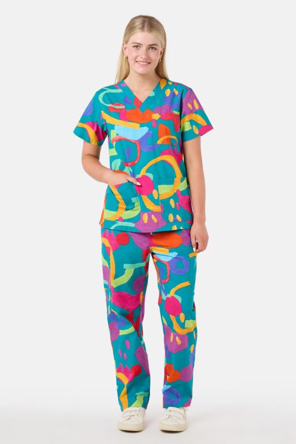 Shapes Mix Scrub Set Online now