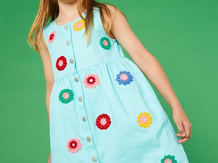 Stars Kids Emb Pinafore Online