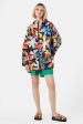 Rainbow Flower Raincoat Cheap