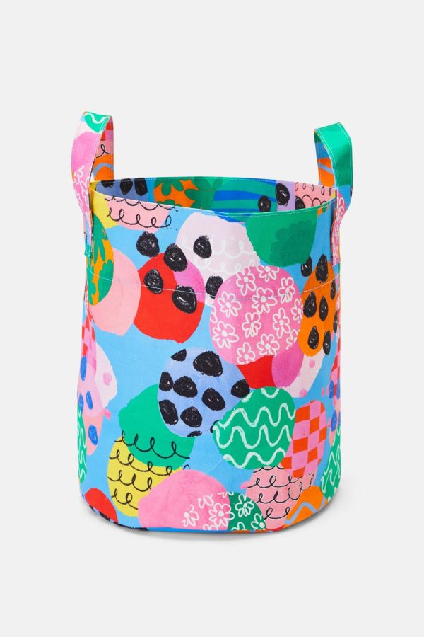 Spotty Kids Toy Basket Online Hot Sale