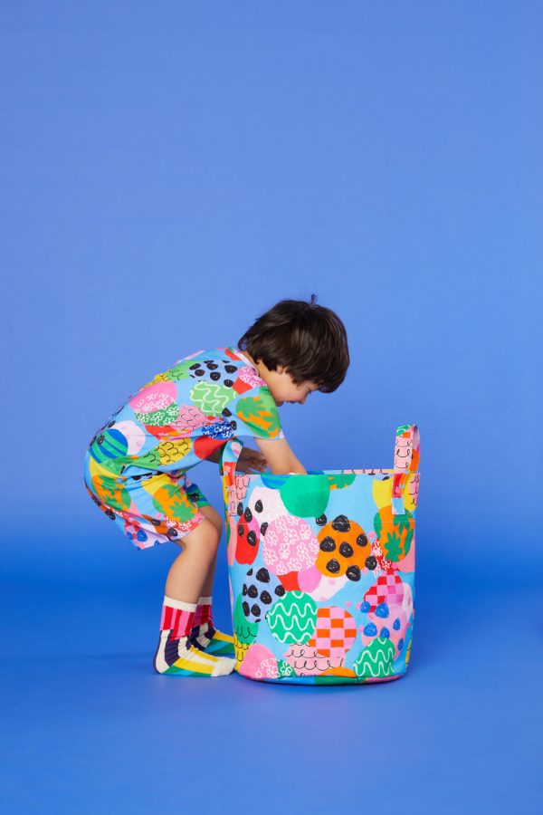 Spotty Kids Toy Basket Online Hot Sale