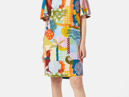 Palmetto Jersey Dress on Sale