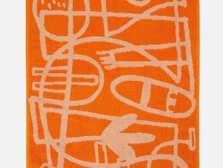 Speechless Orange Handtowel Sale