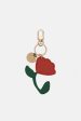 Red Flower Key Ring Sale