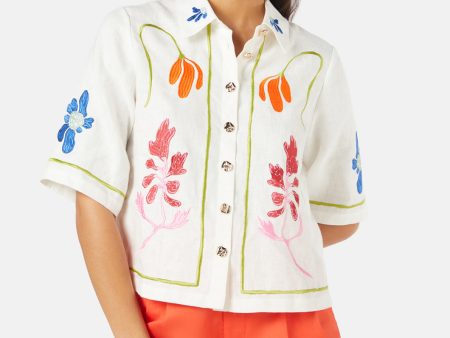 Secret Garden Linen Shirt For Discount