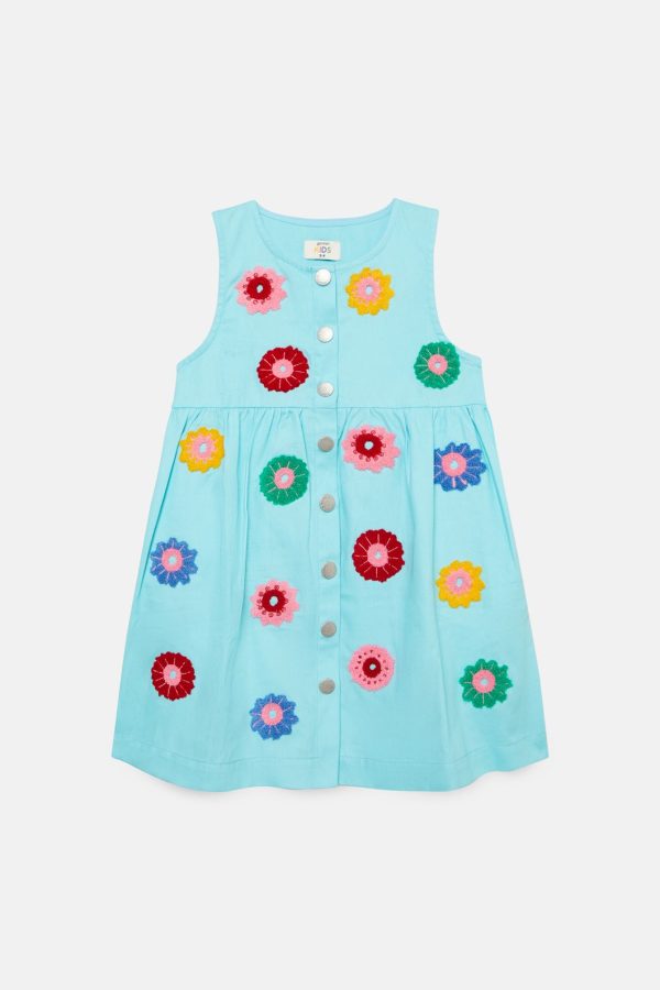 Stars Kids Emb Pinafore Online